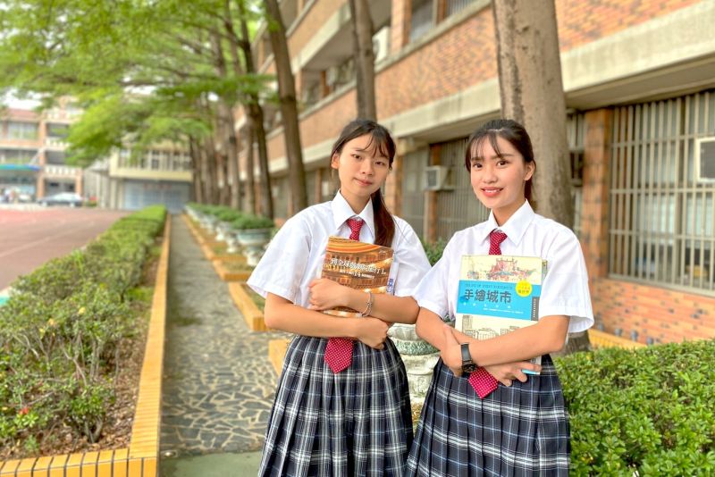 高英工商改版校服  展現學生活力神采  圖片來源：記者