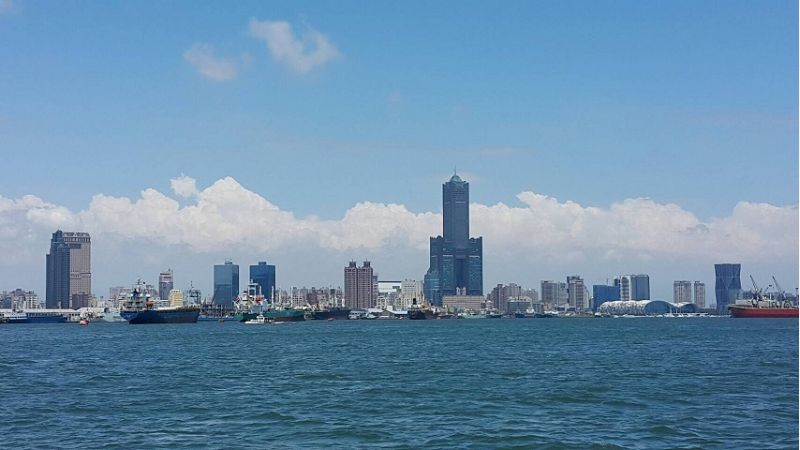 高雄港務分公司為推動綠色港口政策,持續辦理高雄港4大減碳措施。 圖片來源:吳進仁攝 高雄港務分公司為推動綠色港口政策,持續辦理高雄港4大減碳措施。 圖片來源:吳進仁攝