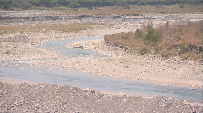 荖濃溪農業用水之競爭  圖片來源：記者