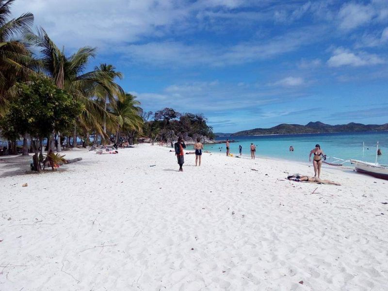 漂亮的白色海灘 漂亮的白色海灘