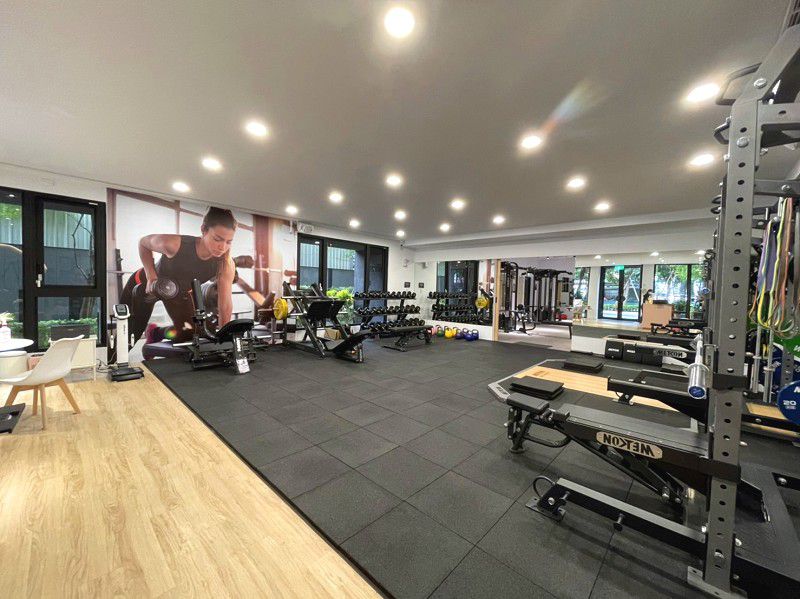 A One Boutique Gym館內環境一隅  圖片來源：記者