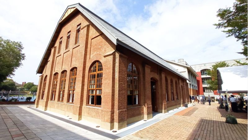新竹高中劍道館是全台唯一紅磚構造的洋式道場建築