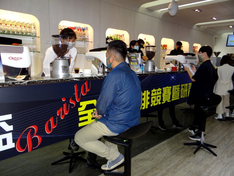 正修盃全國咖啡Barista賽 圖片來源:記者 正修盃全國咖啡Barista賽 圖片來源:記者