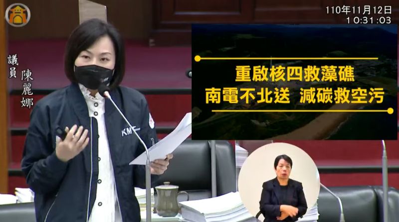 陳麗娜議員市議會質詢