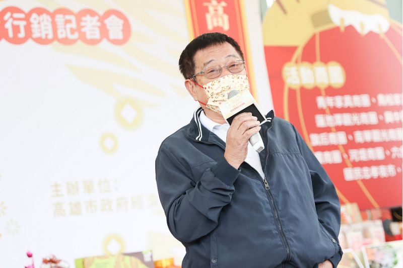 高雄市商圈理事長聯誼會主席楊福順則感謝經發局20多年來對商圈、夜市的協助。 圖片來源:高市府經發局 高雄市商圈理事長聯誼會主席楊福順則感謝經發局20多年來對商圈、夜市的協助。 圖片來源:高市府經發局