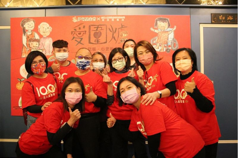 台灣人壽高三通訊處企業志工。  圖片來源：尹甸基金會