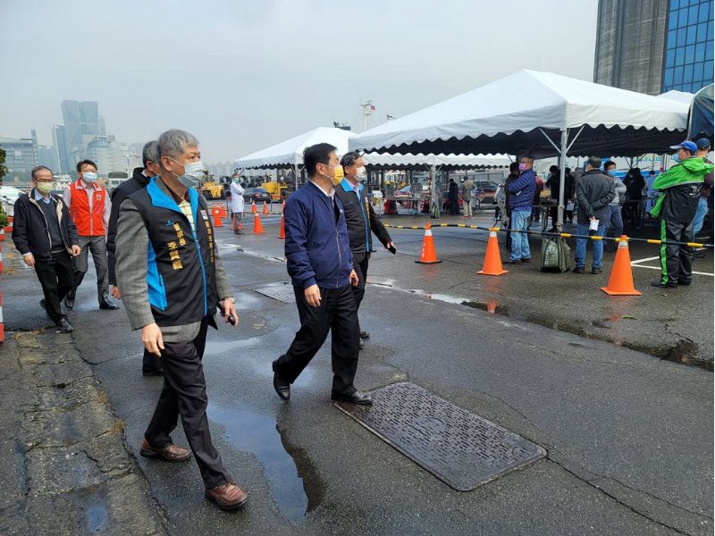 防堵疫情擴散,台灣港務公司在高港在中島商港區成立緊急應變中心。 圖片來源:台灣港務公司提供 防堵疫情擴散,台灣港務公司在高港在中島商港區成立緊急應變中心。 圖片來源:台灣港務公司提供