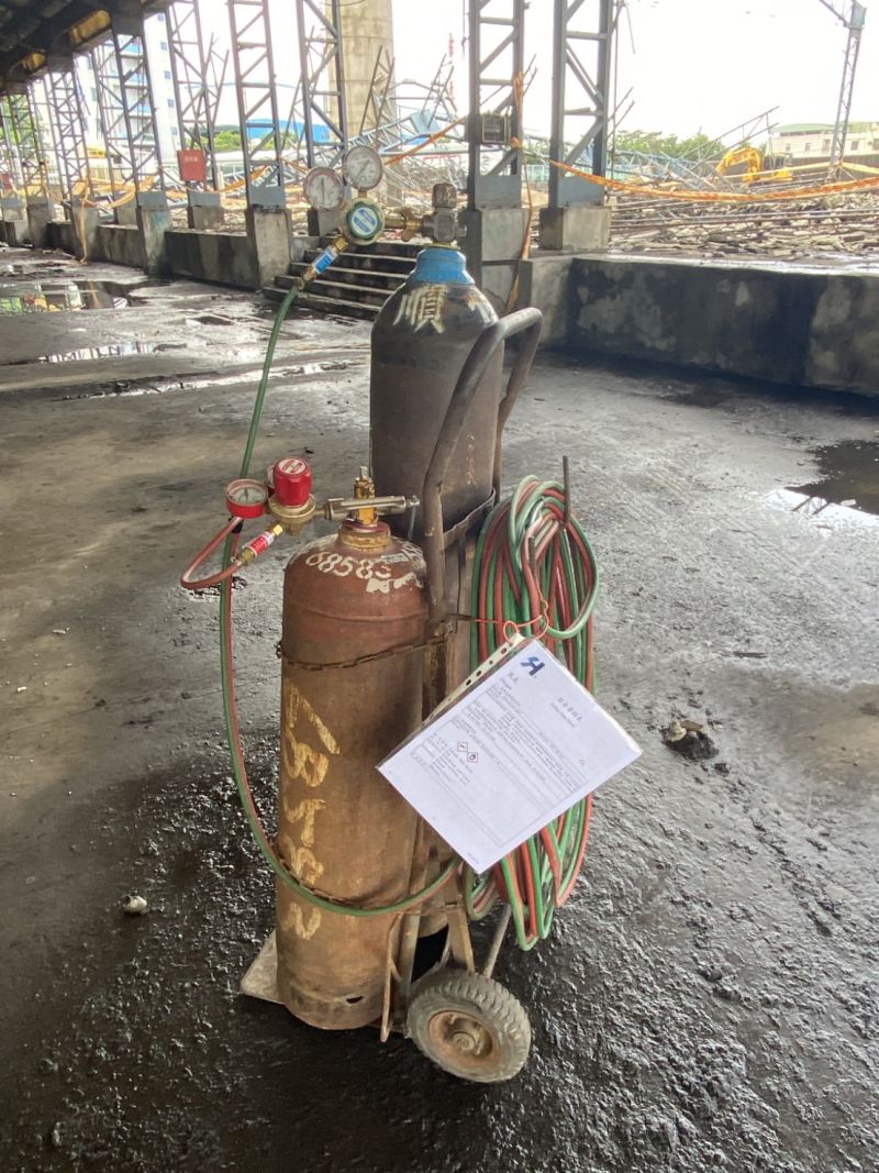 已裝安全器示例  圖片來源：記者