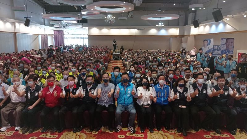 國民黨新竹市誓師大會展現空前團結氣勢 國民黨新竹市誓師大會展現空前團結氣勢