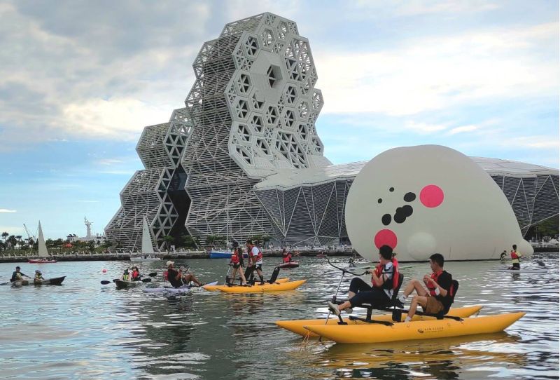 「2022高雄海洋派對」於13、14日在愛河灣盛大登場。  圖片來源：高市府海洋局
