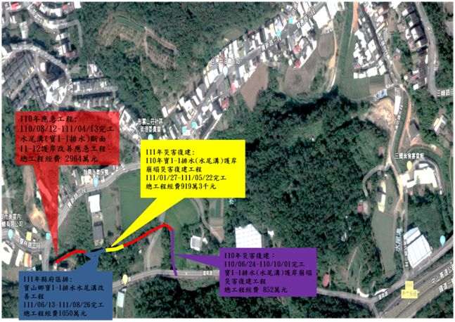 分年提報、逐段整治 圖片來源:寶山鄉公所 分年提報、逐段整治 圖片來源:寶山鄉公所