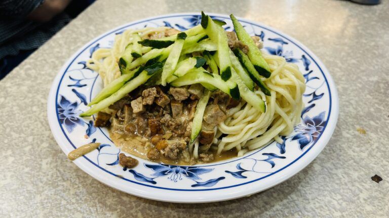 台北松山美食 福德涼麵延吉店  圖片來源：李大人吃遊記
