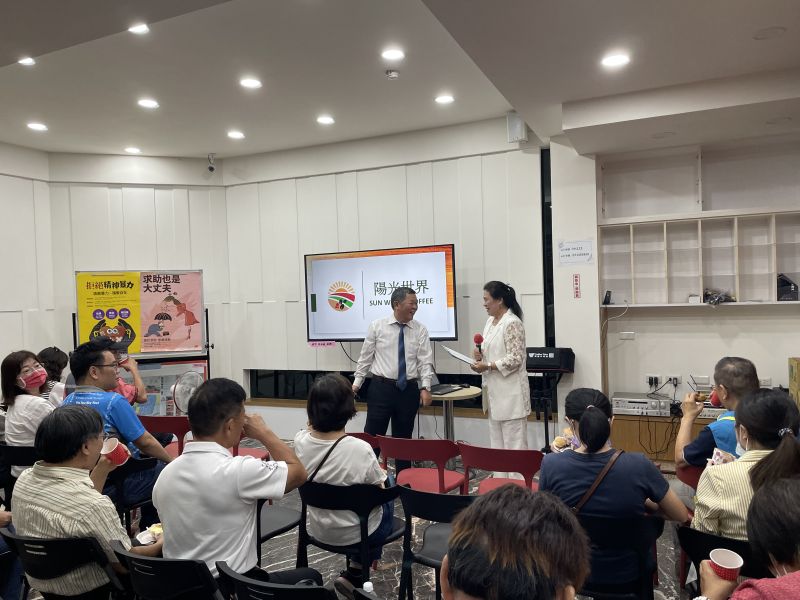 施鴻森董事長分享艱辛創業的心路歷程