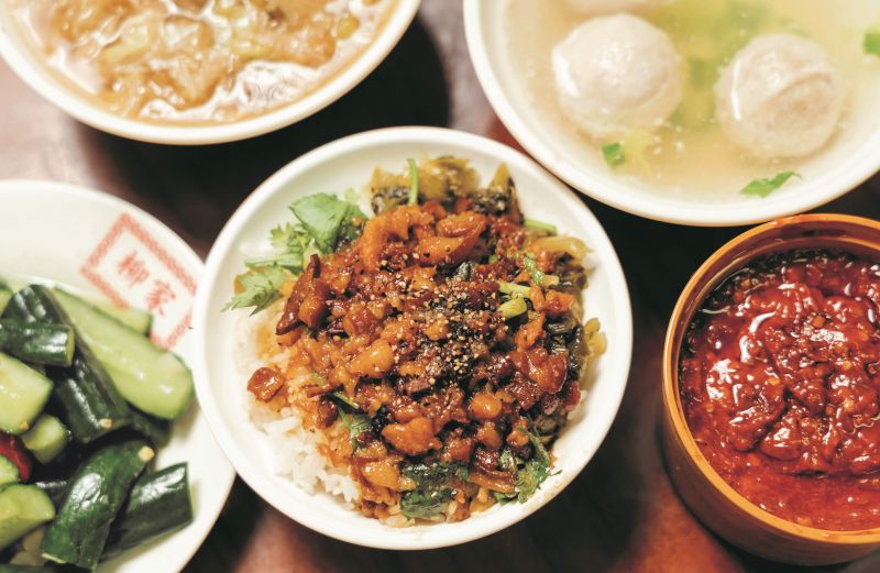 入選「500碗」之新竹市美食-柳家肉燥飯  圖片來源：產發處