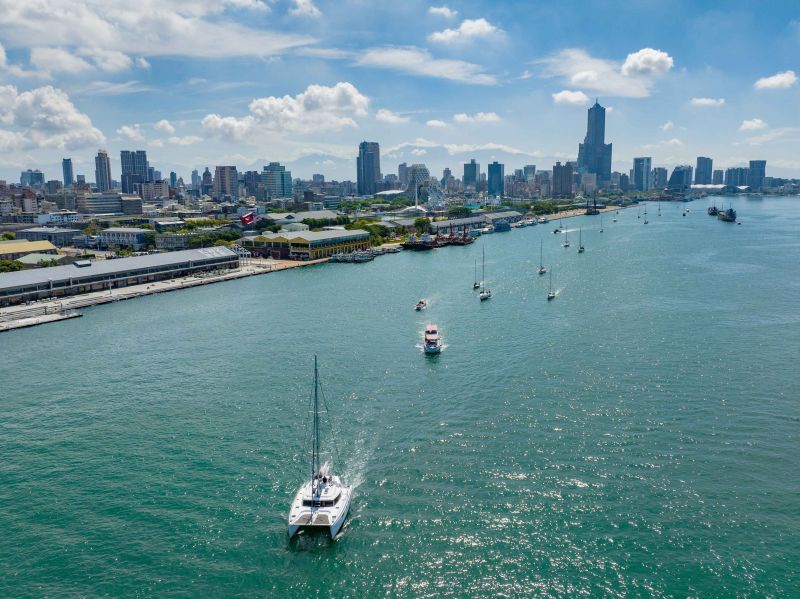 高雄國際帆船賽。  圖片來源：高市府海洋局