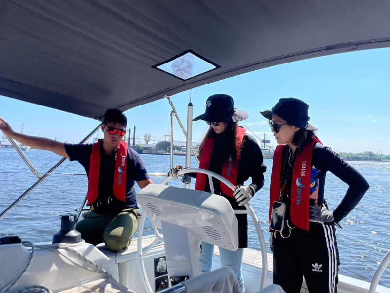 市府重型帆船訓練。