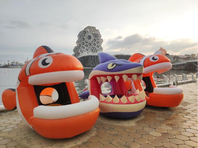 海底世界氣模車。