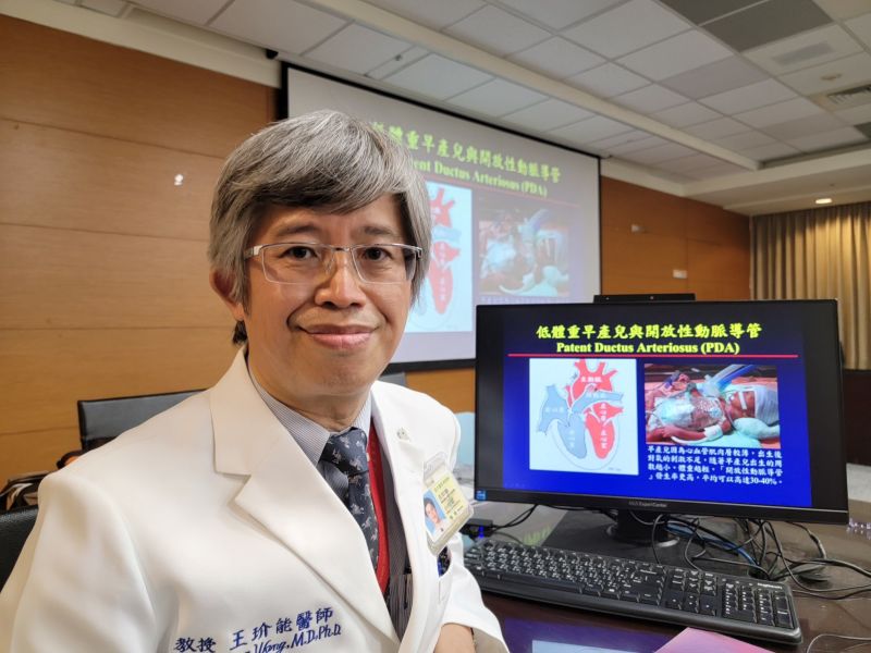 成大醫院小兒心臟科主任陳玠能醫師  圖片來源：記者林清雲
