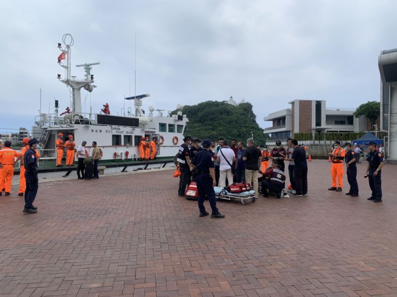 船員救援成功。  圖片來源：港務公司