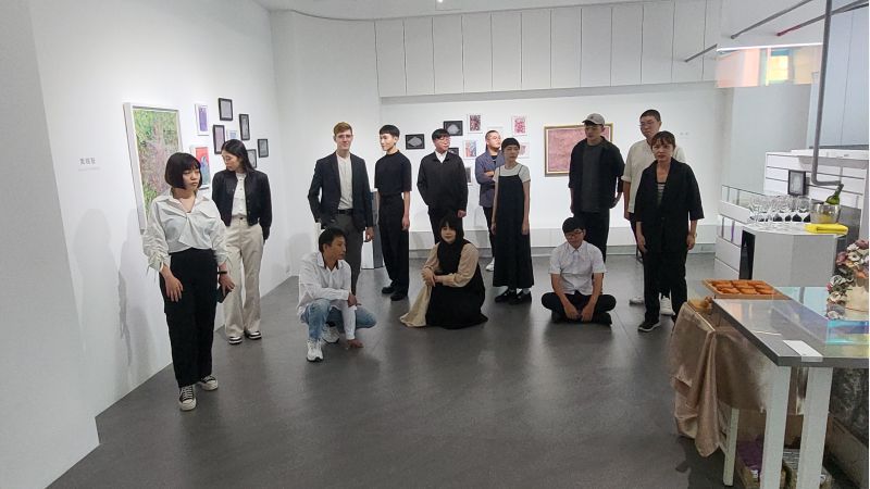 新銳藝術家 圖片來源:記者林清雲 新銳藝術家 圖片來源:記者林清雲