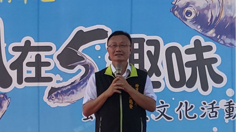 2023台南虱目魚文化季 將軍區長洪聰發 圖片來源:記者林清雲 2023台南虱目魚文化季 將軍區長洪聰發 圖片來源:記者林清雲