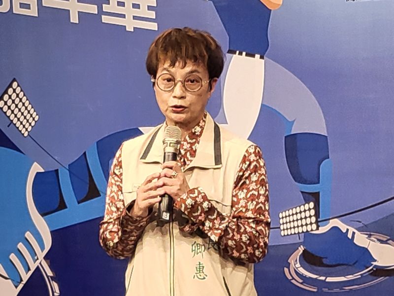 台南市副市長趙卿惠致詞 圖片來源:記者林清雲 台南市副市長趙卿惠致詞 圖片來源:記者林清雲