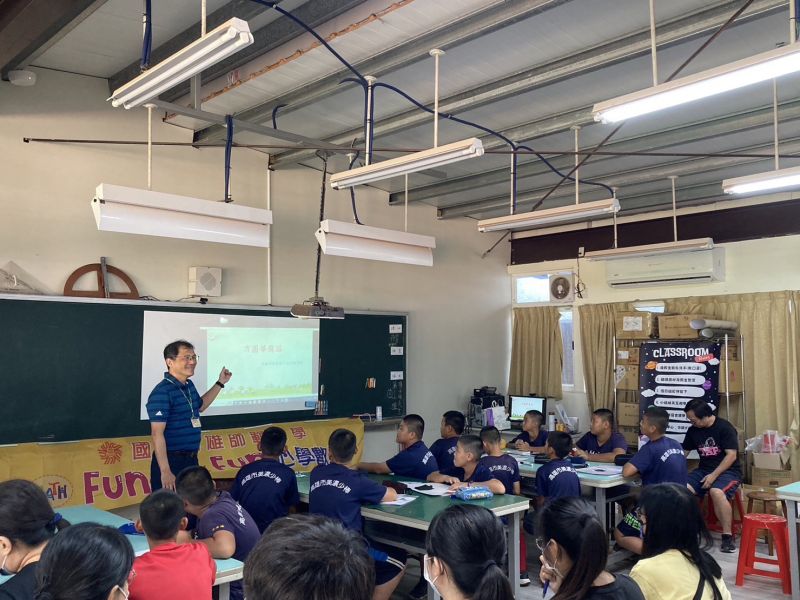 串連高師大專業資源  林岱樺推動國小數學創意教學  圖片來源：記者