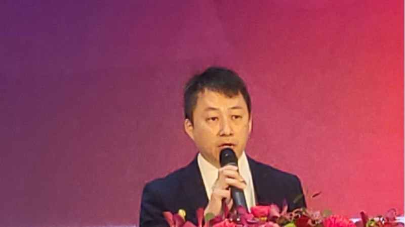 吳三連台灣史料基金會副董事長吳永嘉致詞 圖片來源:記者林清雲 吳三連台灣史料基金會副董事長吳永嘉致詞 圖片來源:記者林清雲