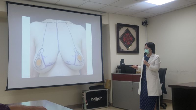 安南醫院美容醫學中心主任唐慧君分享  圖片來源：記者林清雲