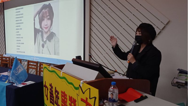 傑出校友吳佳蕙分享圓夢經驗 傑出校友吳佳蕙分享圓夢經驗
