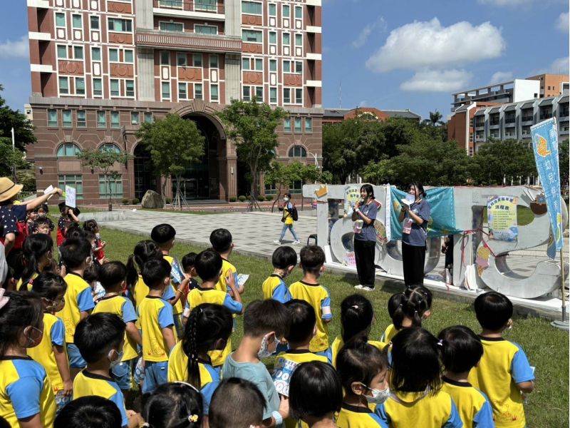 南臺科大幼保系舉辦遊戲天活動 和幼兒立夏歡樂