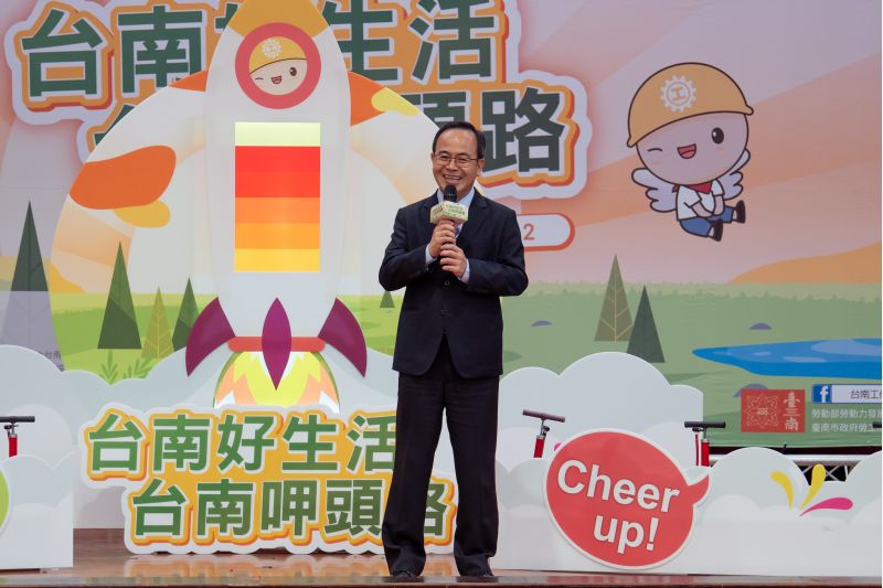 南台科技大學代理校長周德光致詞  圖片來源：記者林清雲