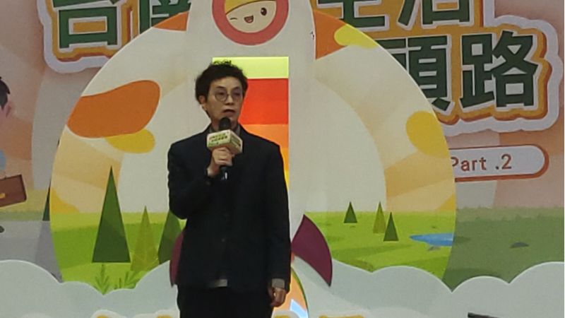 台南市副市長趙卿惠致詞  圖片來源：記者林清雲