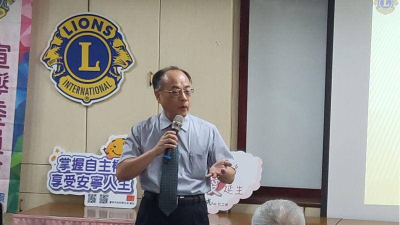 台南市衛生局致詞  圖片來源：記者林清雲