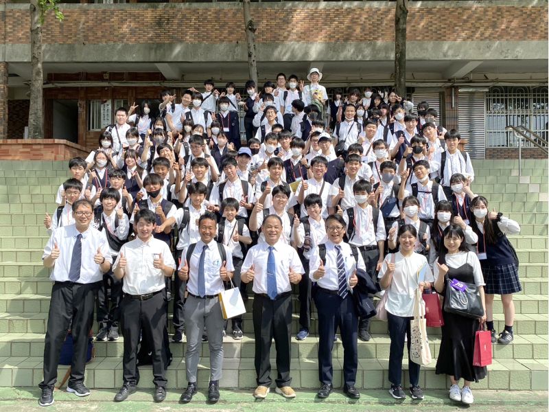 日本工業大學駒場高校與高英工商半世紀情誼，共譜教育交流新篇章 品味台灣小吃，體驗文化魅力！國際交流再創教育合作新高峰  圖片來源：記者