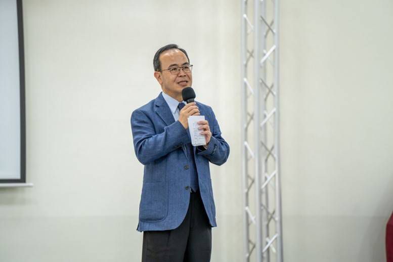 南台科技大學代理校長周德光致詞 南台科技大學代理校長周德光致詞
