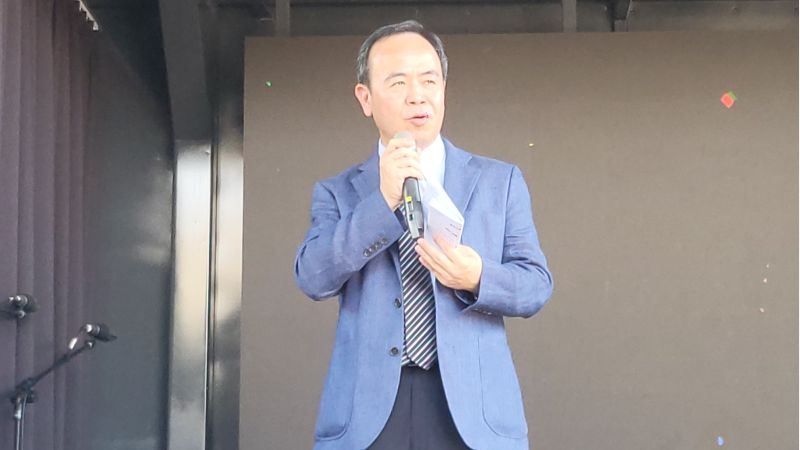 南臺科技大學 代理校長周德光 圖片來源:記者林清雲 南臺科技大學 代理校長周德光 圖片來源:記者林清雲