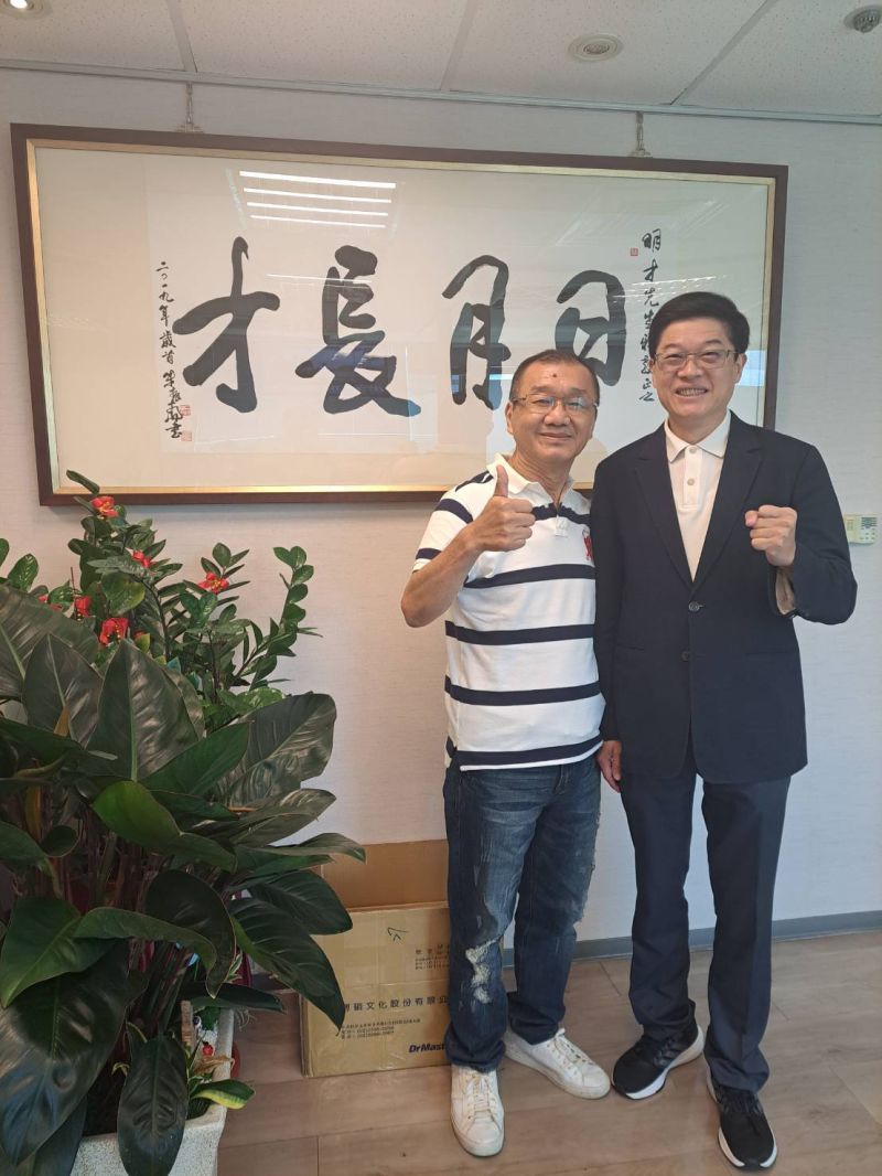 郭昭添跟羅明才交情很好 圖片來源:記者 郭昭添跟羅明才交情很好 圖片來源:記者