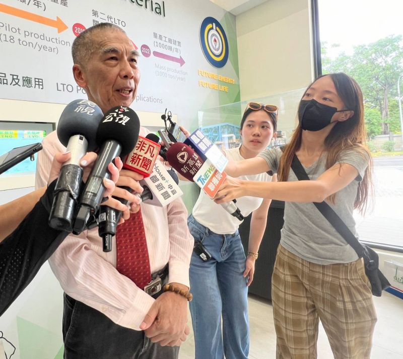 台灣中油鈦酸鋰材料試量產工場正式落成啟用 研發成果商業化 助力能源轉型與電池產業鏈發展 圖片來源:記者 台灣中油鈦酸鋰材料試量產工場正式落成啟用 研發成果商業化 助力能源轉型與電池產業鏈發展 圖片來源:記者