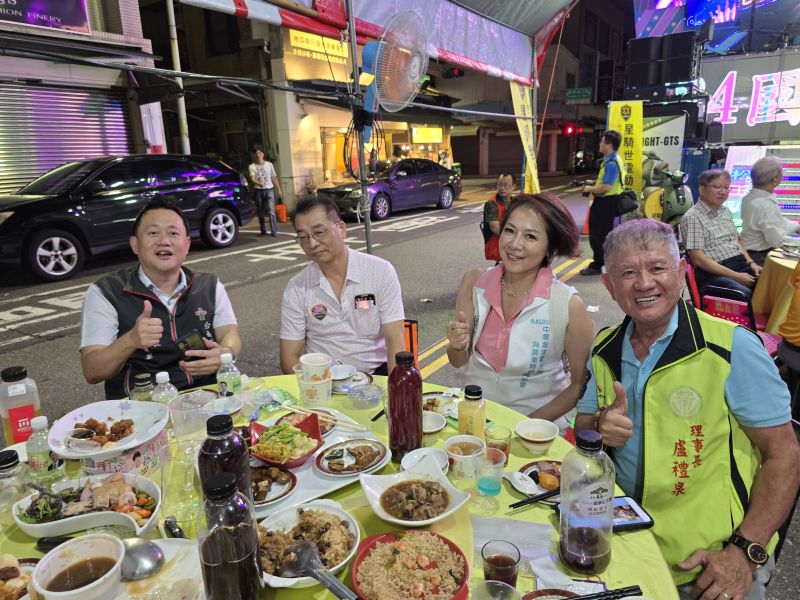 2024國華松王宴登場 邀民眾共饗巷仔內美食 星月之星分享幸福  圖片來源：記者   林清雲  攝