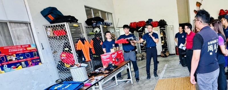 在地支持消防權益周奕齊議員蒞臨關切 在地支持消防權益周奕齊議員蒞臨關切