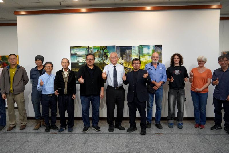 正修「ATELIER 66」四人聯展藝術家集體夢想實現故事 圖片來源:記者 正修「ATELIER 66」四人聯展藝術家集體夢想實現故事 圖片來源:記者