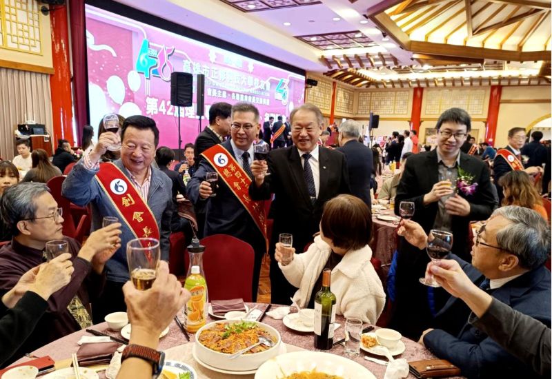 正修新科校友總會長林煜盛 標榜「正修盛事,歡慶甲子 正修114 ㄧ起做大 事」 圖片來源:記者 正修新科校友總會長林煜盛 標榜「正修盛事,歡慶甲子 正修114 ㄧ起做大 事」 圖片來源:記者