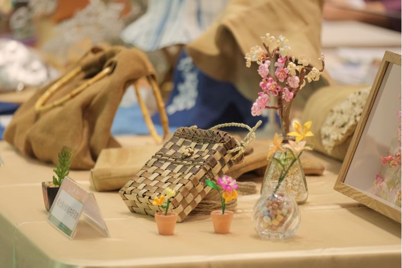 「臺灣工藝聚—漫遊永續」的亮點成果展現 圖片來源:中衛中心 「臺灣工藝聚—漫遊永續」的亮點成果展現 圖片來源:中衛中心