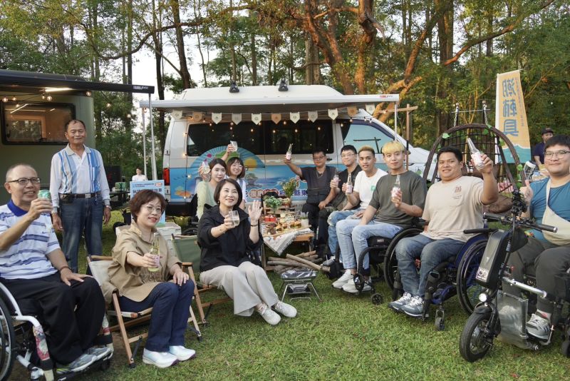 全國首場公部門無障礙露營! 逾百位挑戰者齊聚屏東賽嘉 全國首場公部門無障礙露營! 逾百位挑戰者齊聚屏東賽嘉