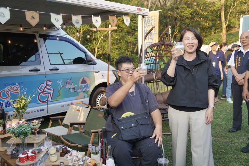 全國首場公部門無障礙露營! 逾百位挑戰者齊聚屏東賽嘉 全國首場公部門無障礙露營! 逾百位挑戰者齊聚屏東賽嘉