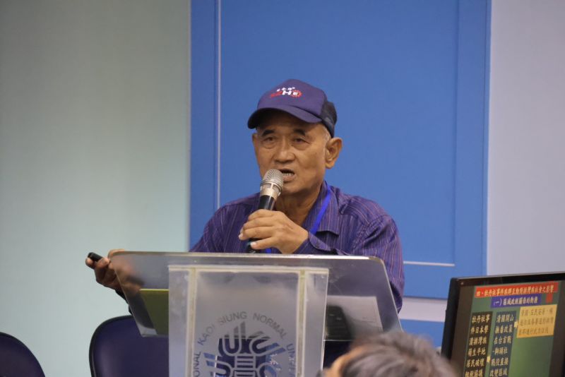 圖4.葉神保校長專題演講 圖4.葉神保校長專題演講