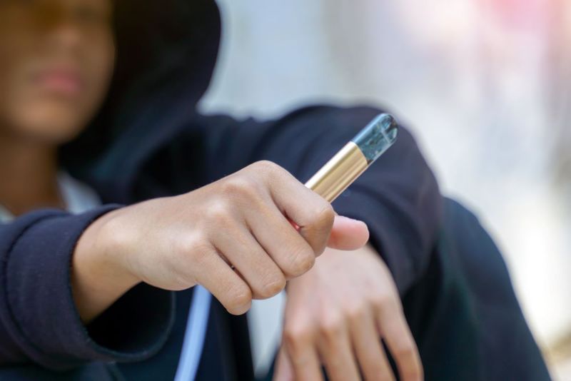 青少年電子煙照片(示意圖)  圖片來源：聯新國際醫院