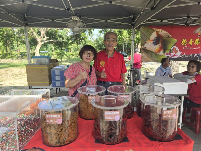 台南美食 肉乾、肉鬆系列  圖片來源：記者林清雲攝