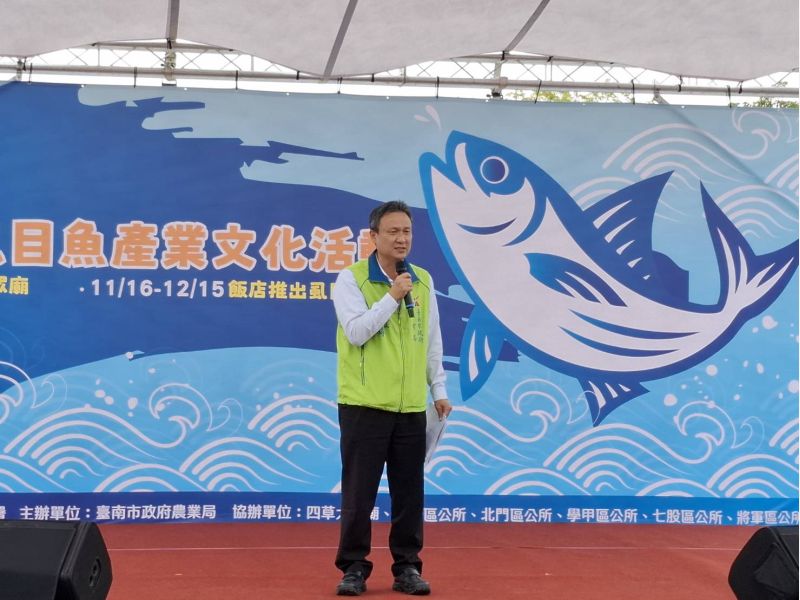 台南市農業局專門委員張順得致詞